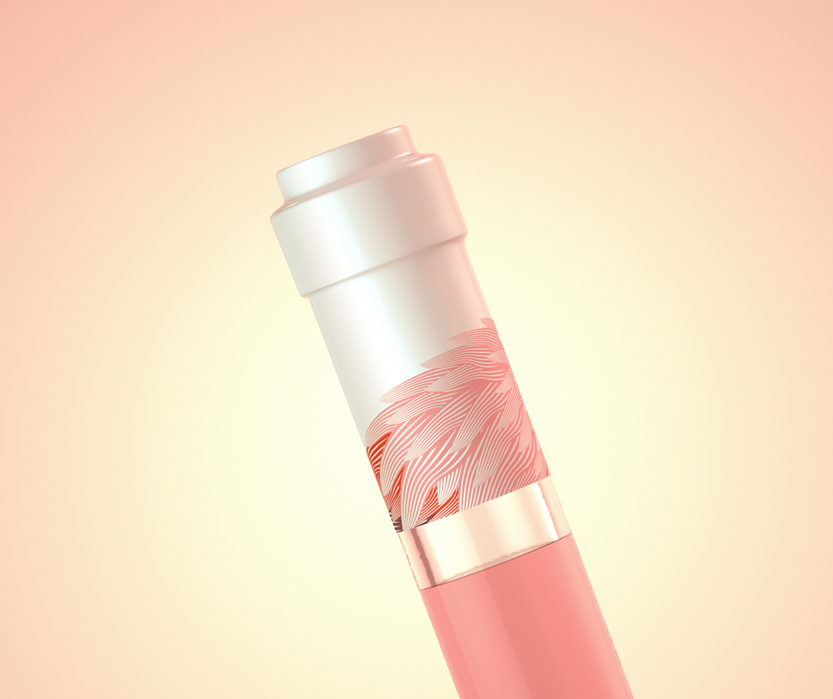 Rose Flamingo Wine  玫瑰火烈鸟酒包装6.jpg